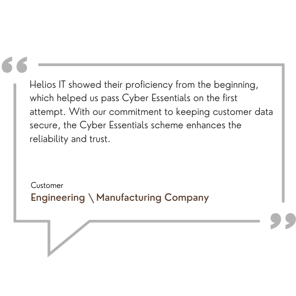 Cyber Essentials Customer Feedback2